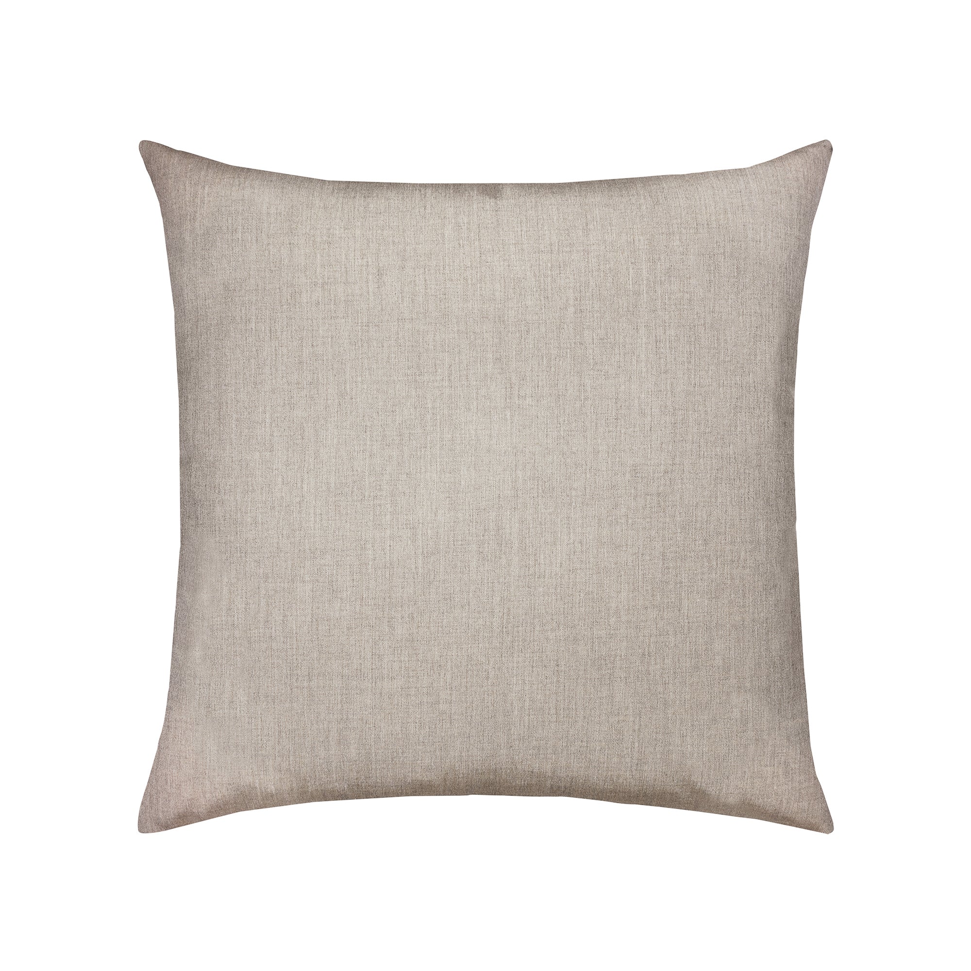 Back image of Brown and gray abstract pillow square size for elegant indoor and outdoor decor