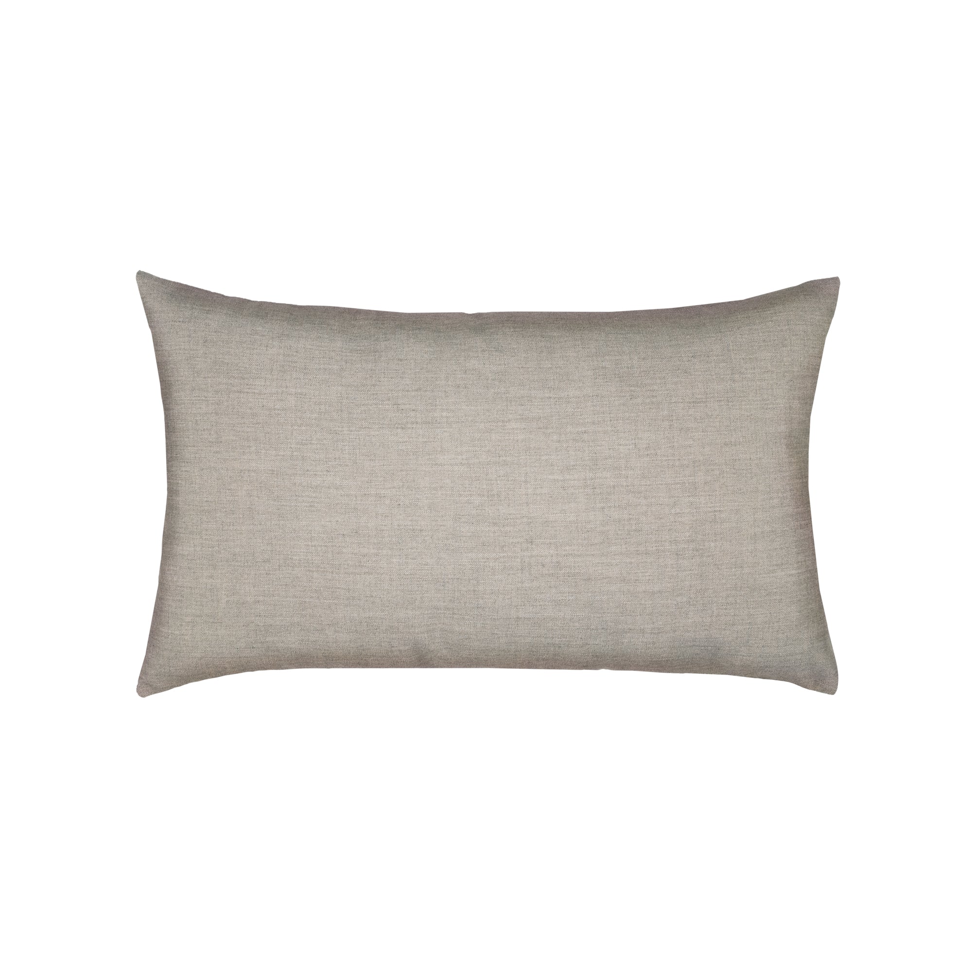 Back image of Lumbar pillow with center circle detail for chic indoor and outdoor decor