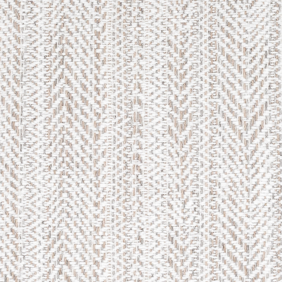 Detail image of Ivory solid outdoor pillow square size for neutral patio decor