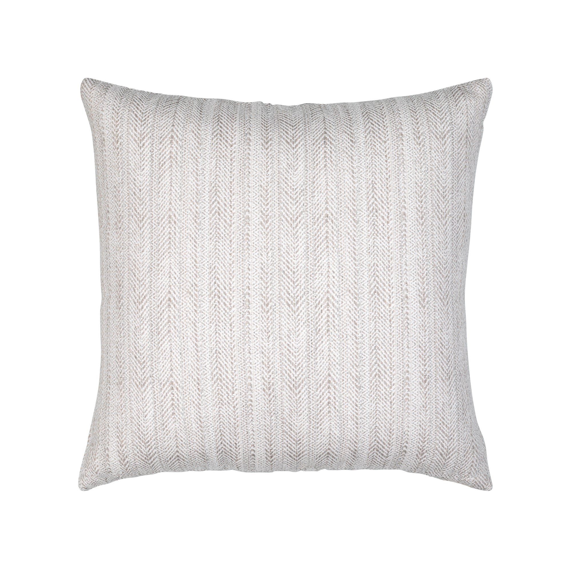 Ivory solid outdoor pillow square size for neutral patio decor