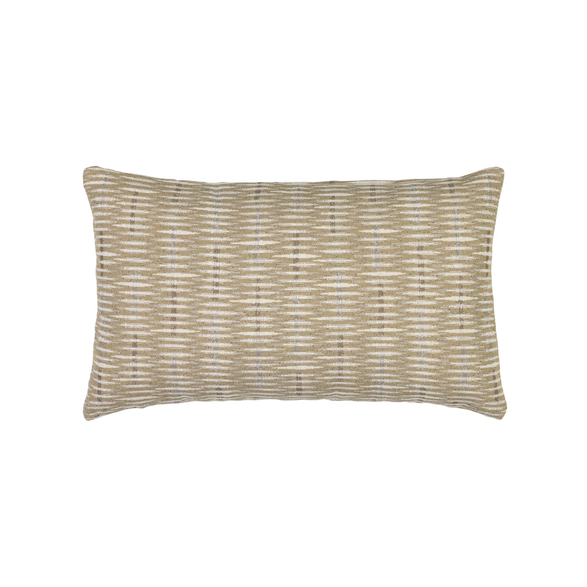 Beige lattice outdoor pillow lumbar size for classic patio decor