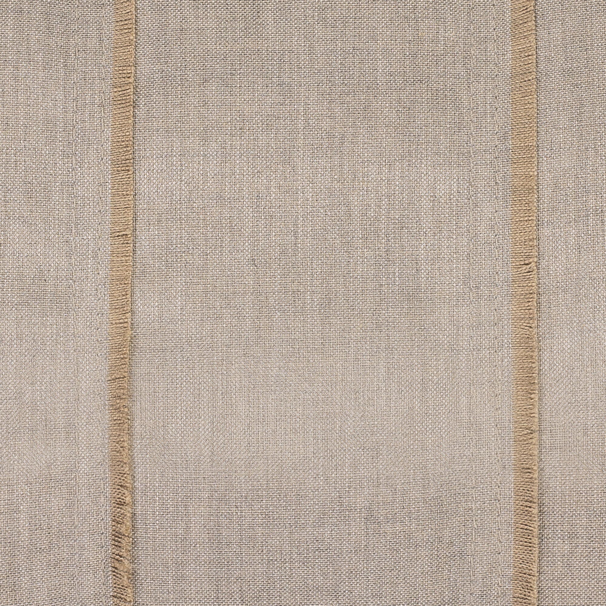 Detail image of Sand solid pillow with fringe detailing in lumbar size for neutral indoor and outdoor decor by Elaine Smith