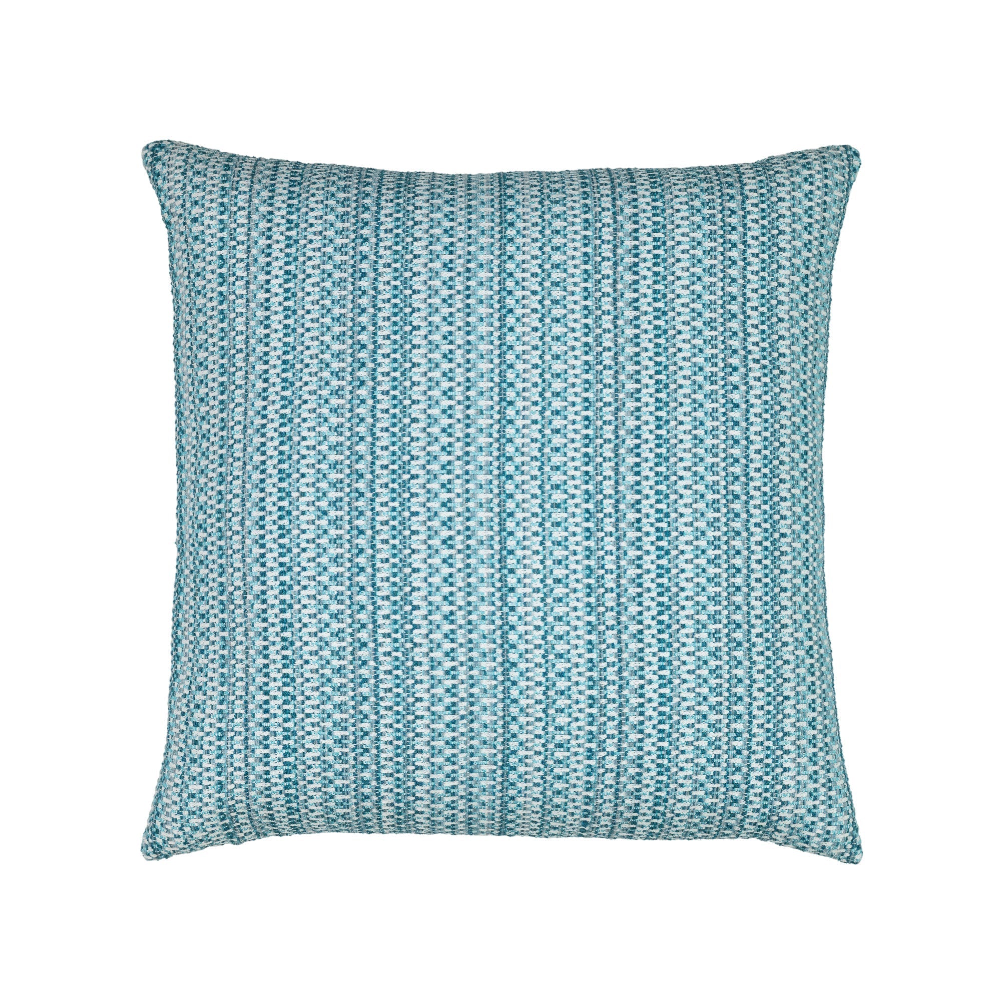 Lagoon small scale stripe outdoor pillow square size for transitional patio decor
