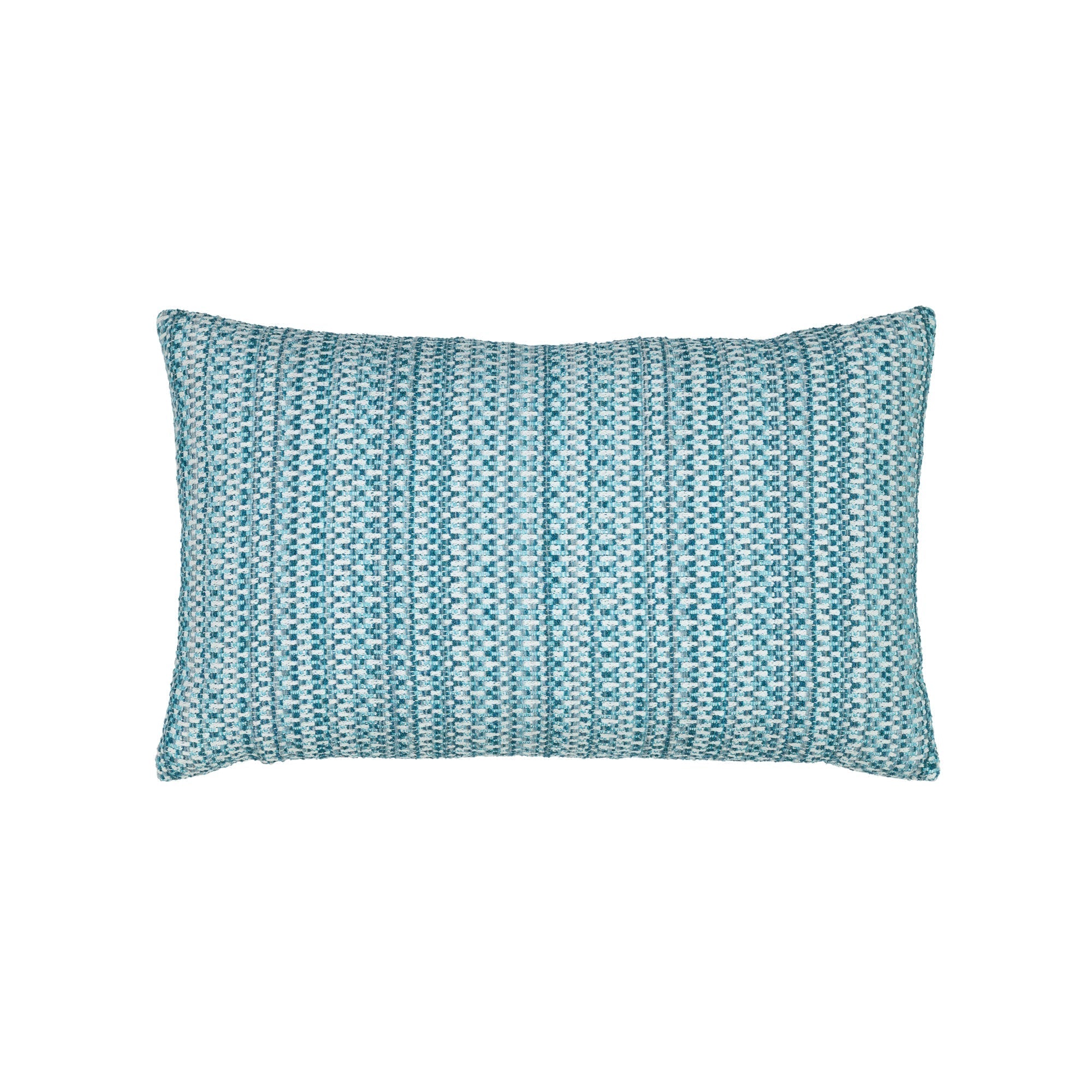 Lagoon small scale stripe outdoor pillow square size for classic patio decor
