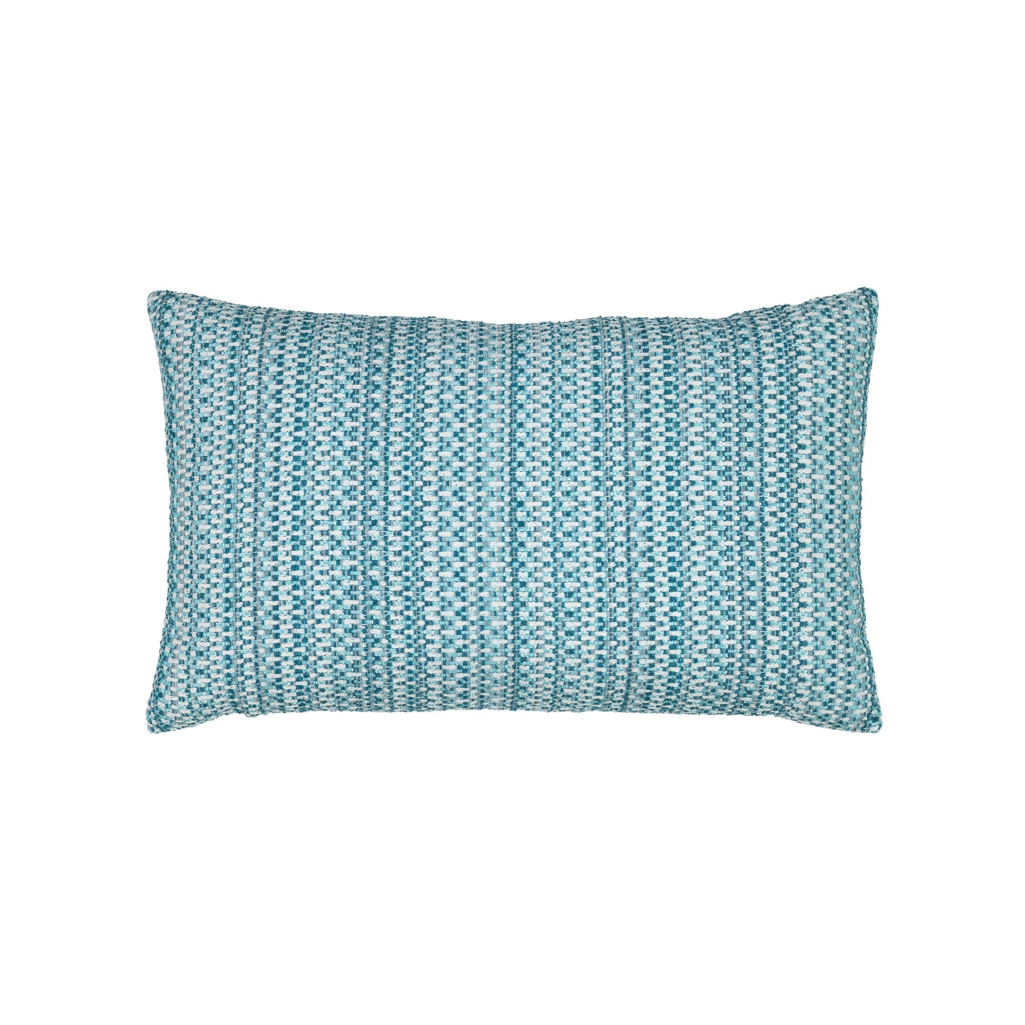 Lagoon small scale stripe outdoor pillow square size for classic patio decor