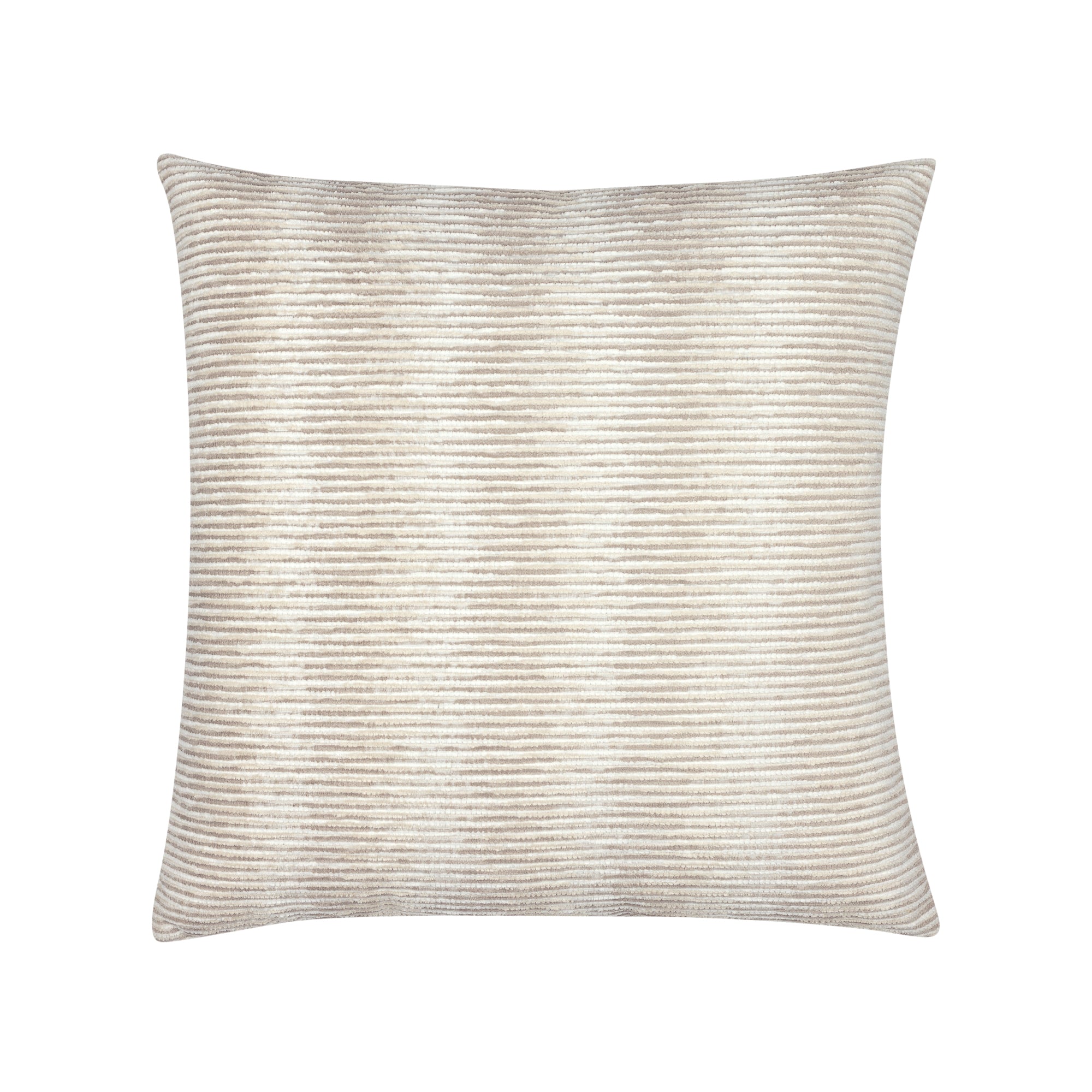 Ivory ombre chenille pillow square size for stylish indoor and outdoor decor