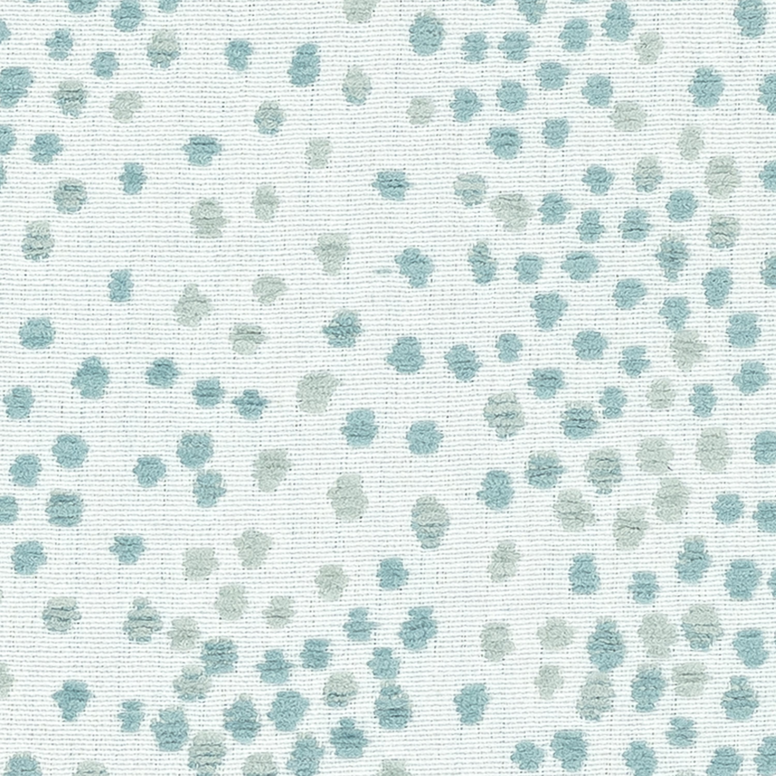 Detail image of Blue mini flecked pillow square size for sophisticated indoor and outdoor decor
