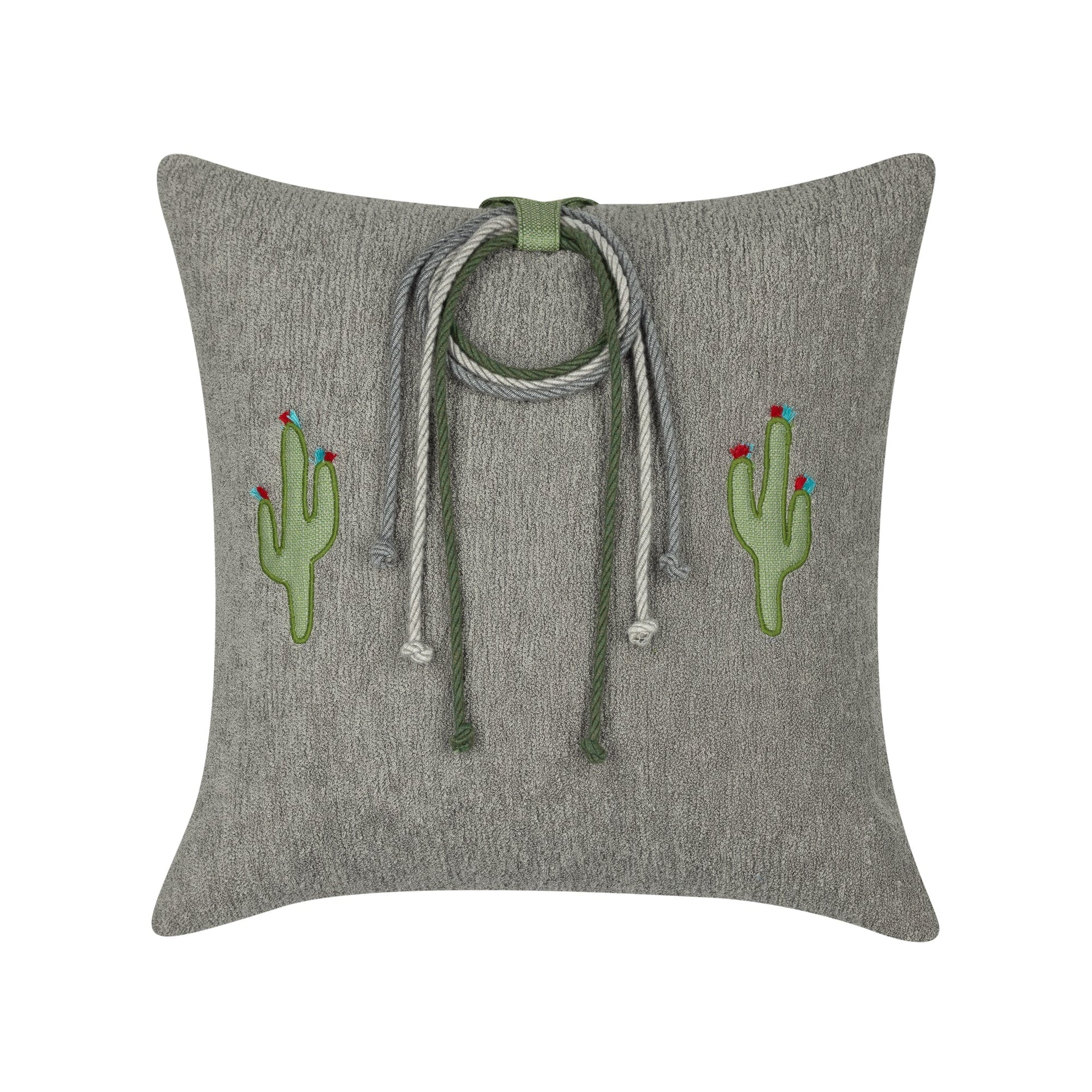 desert bloom outdoor pillow front