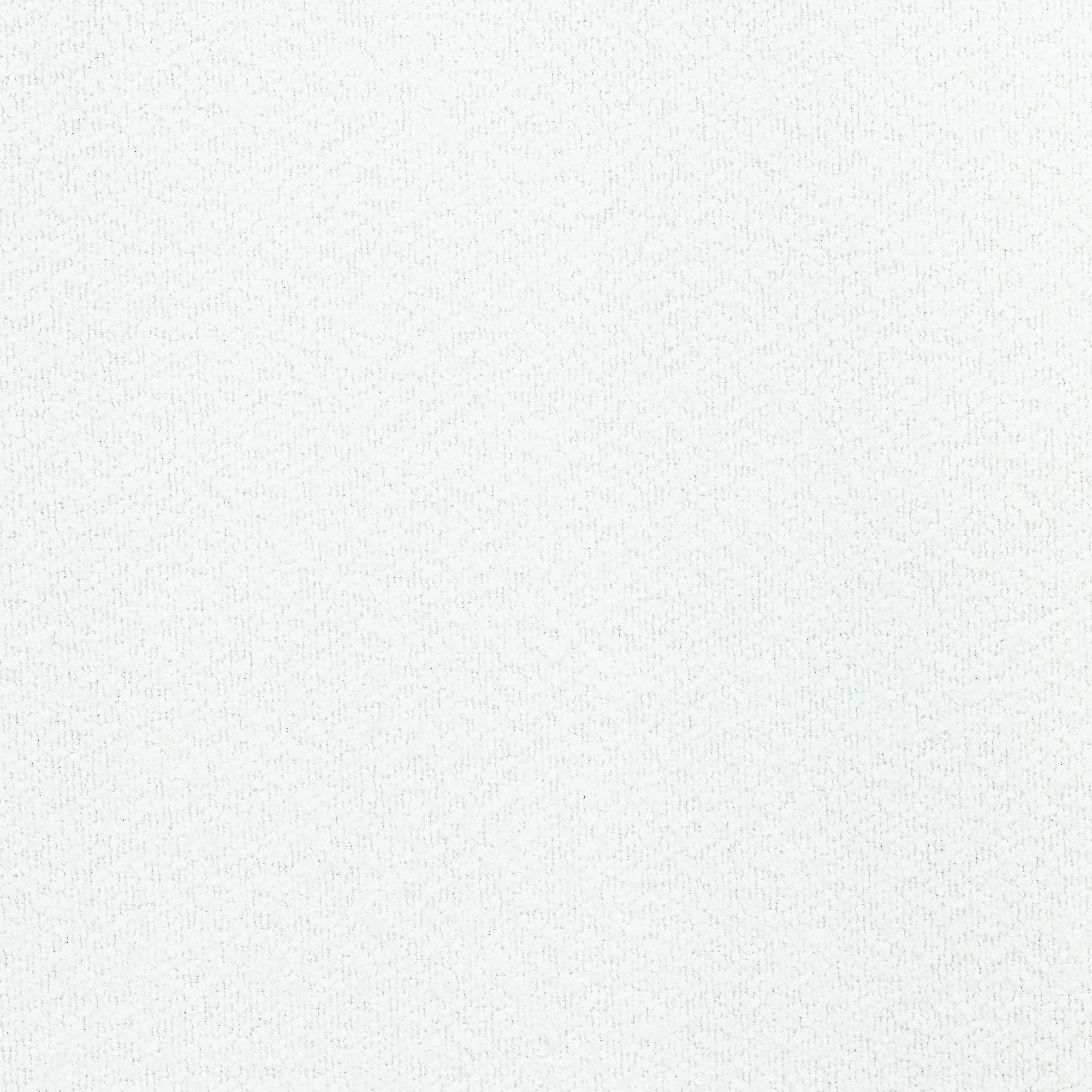 Detail image of Snow-white boucle outdoor safe woven fabric with soft texture