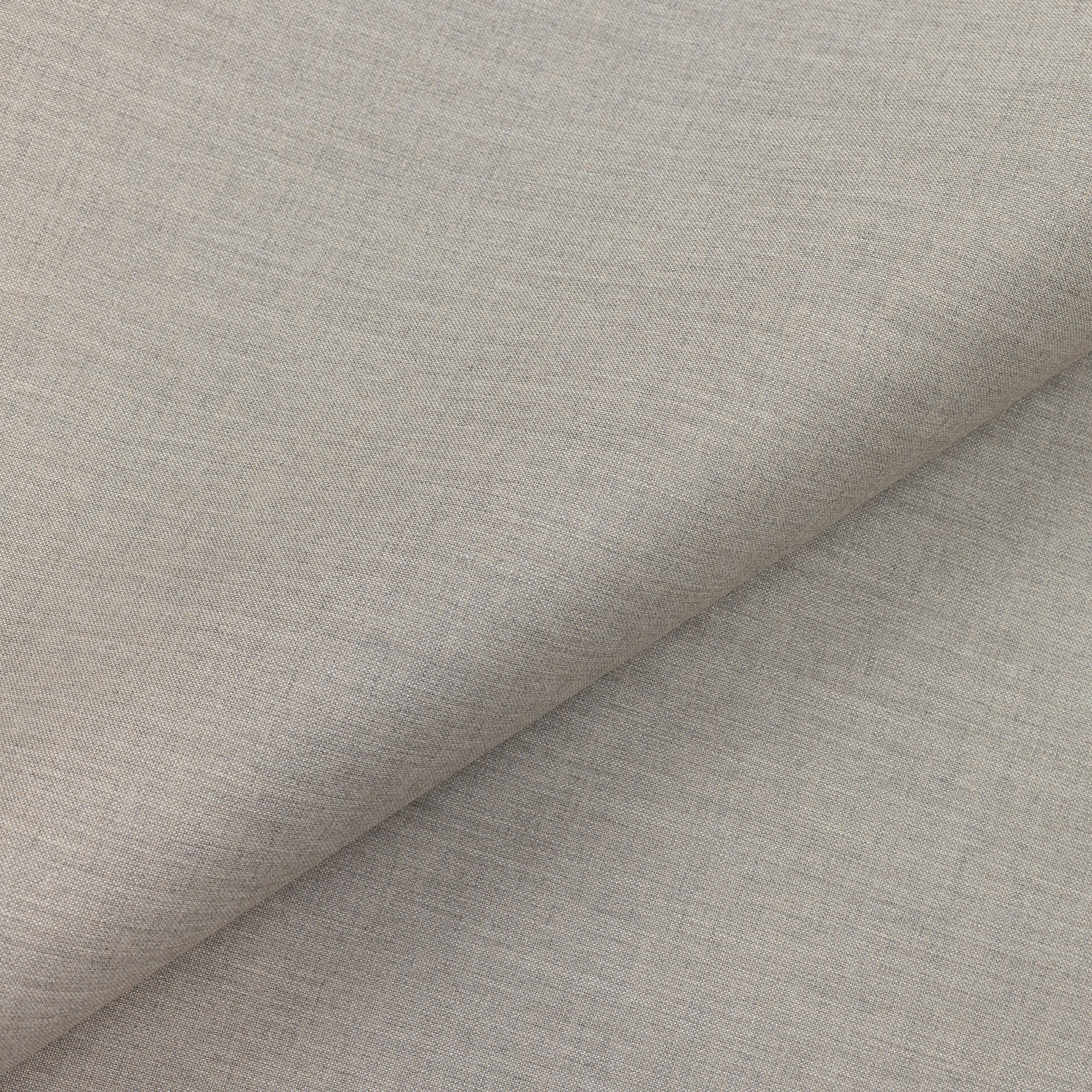 Close shot texture image of Cast Ash – outdoor-safe woven fabric by Elaine Smith, ideal for high-end commercial and residential applications.