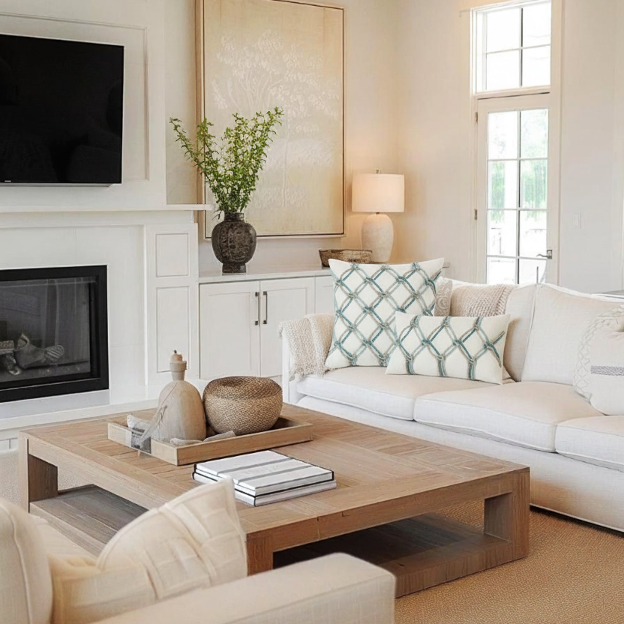 Aqua Rope | 20''x20''