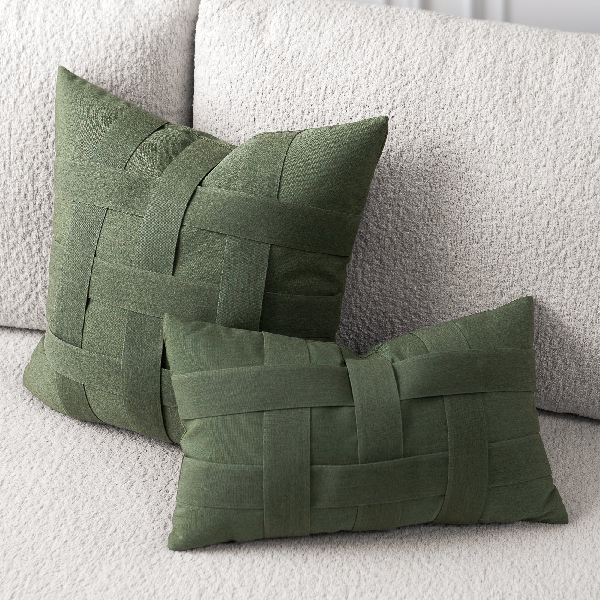 Basketweave Fern | 12"x20"