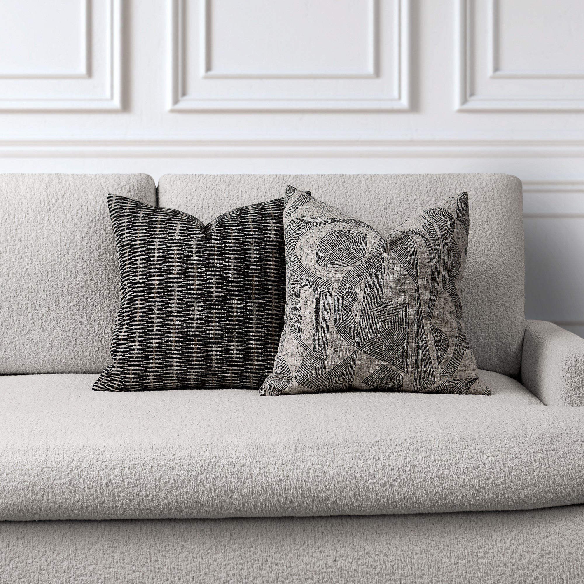 Ebony Pillow Package 2-Pack | Faux Down