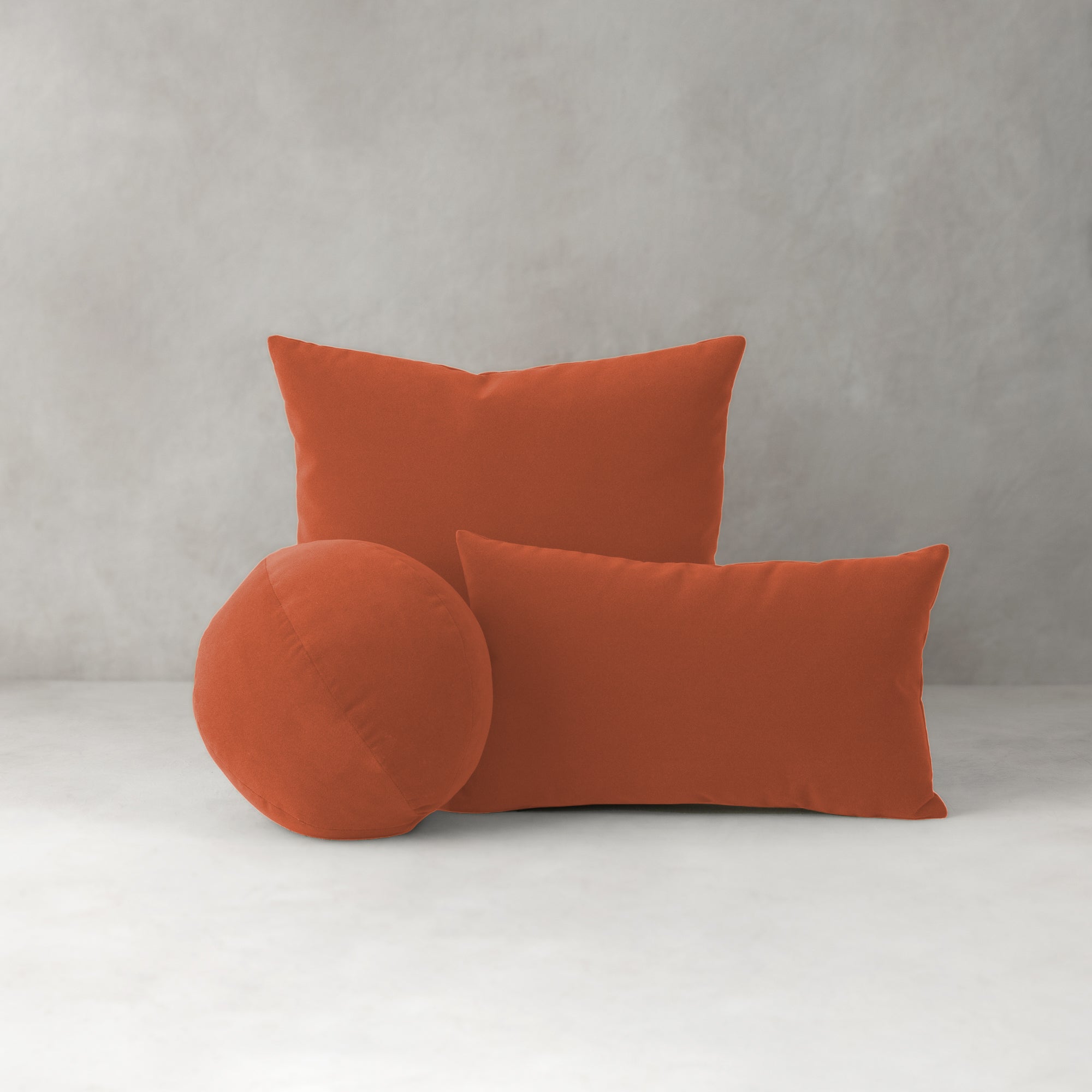 Lush Velvet Papaya Orb | 12" Round