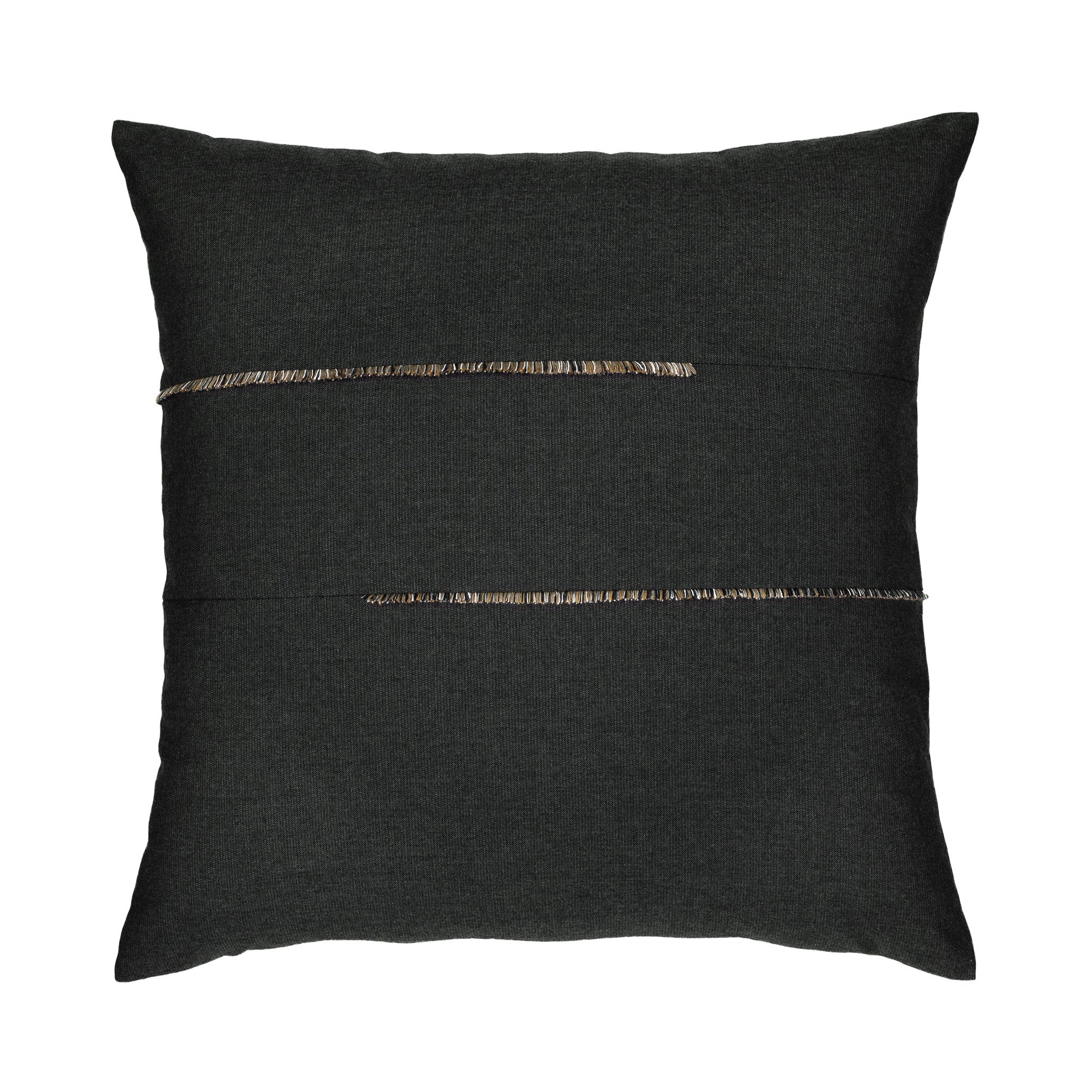 Micro Fringe Carbon | 22"x22"