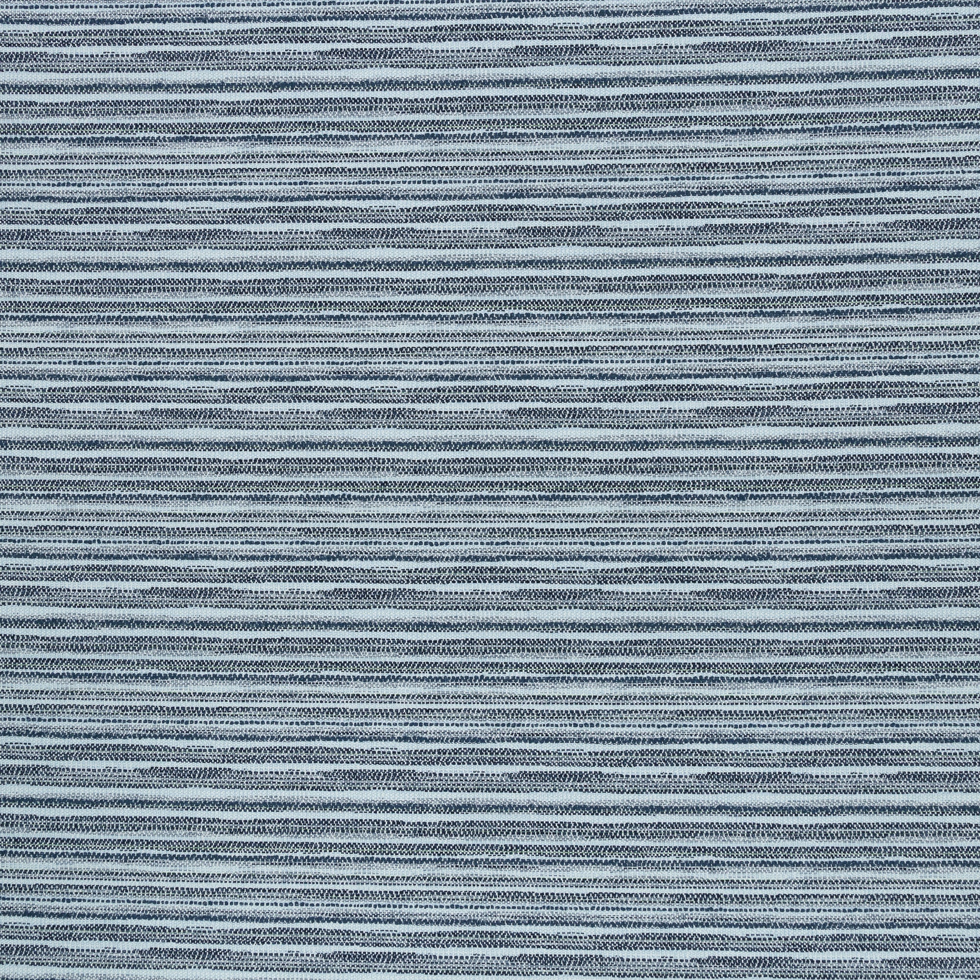 Endless indigo stripe outdoor safe fabric with classic ticking pattern - Endless Indigo by Elaine Smith-full fabric repeat image