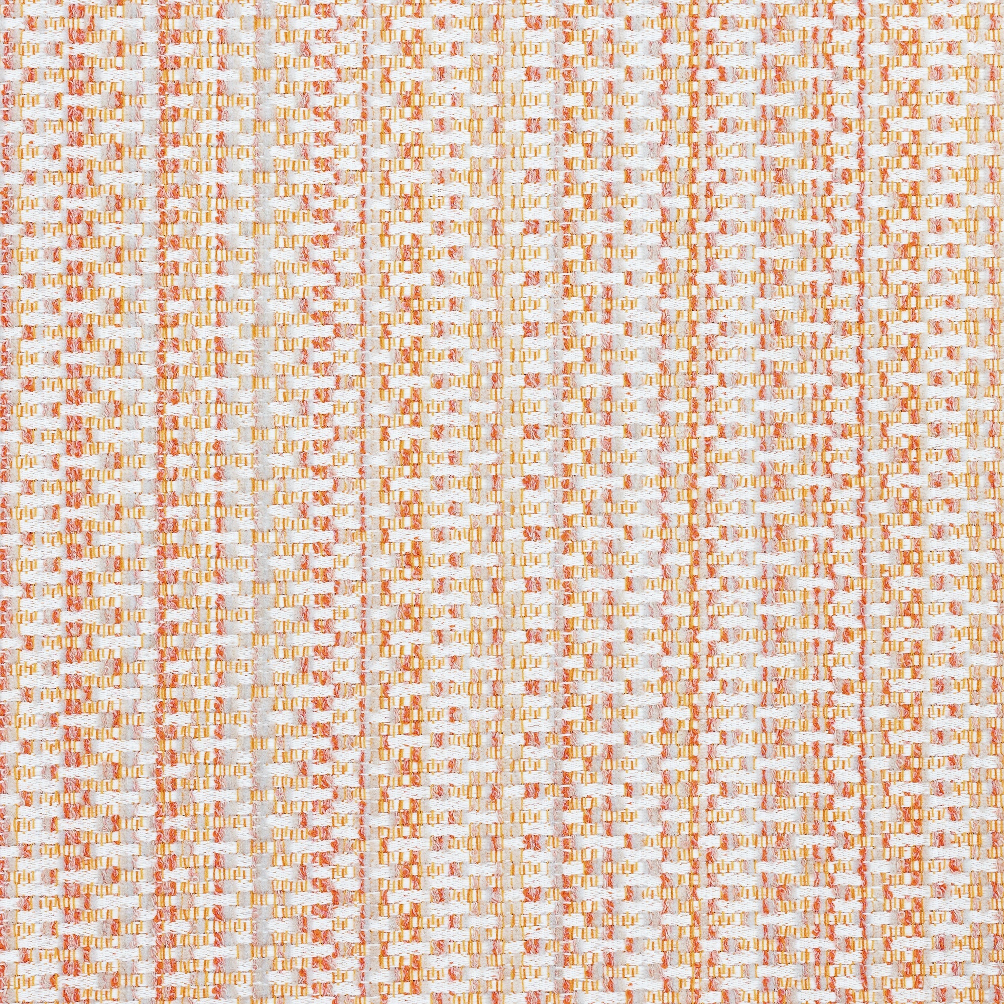 Detail image of Kaleidoscope Clay – outdoor-safe multi-colored chenille woven fabric by Elaine Smith, ideal for high-end commercial and residential applications.