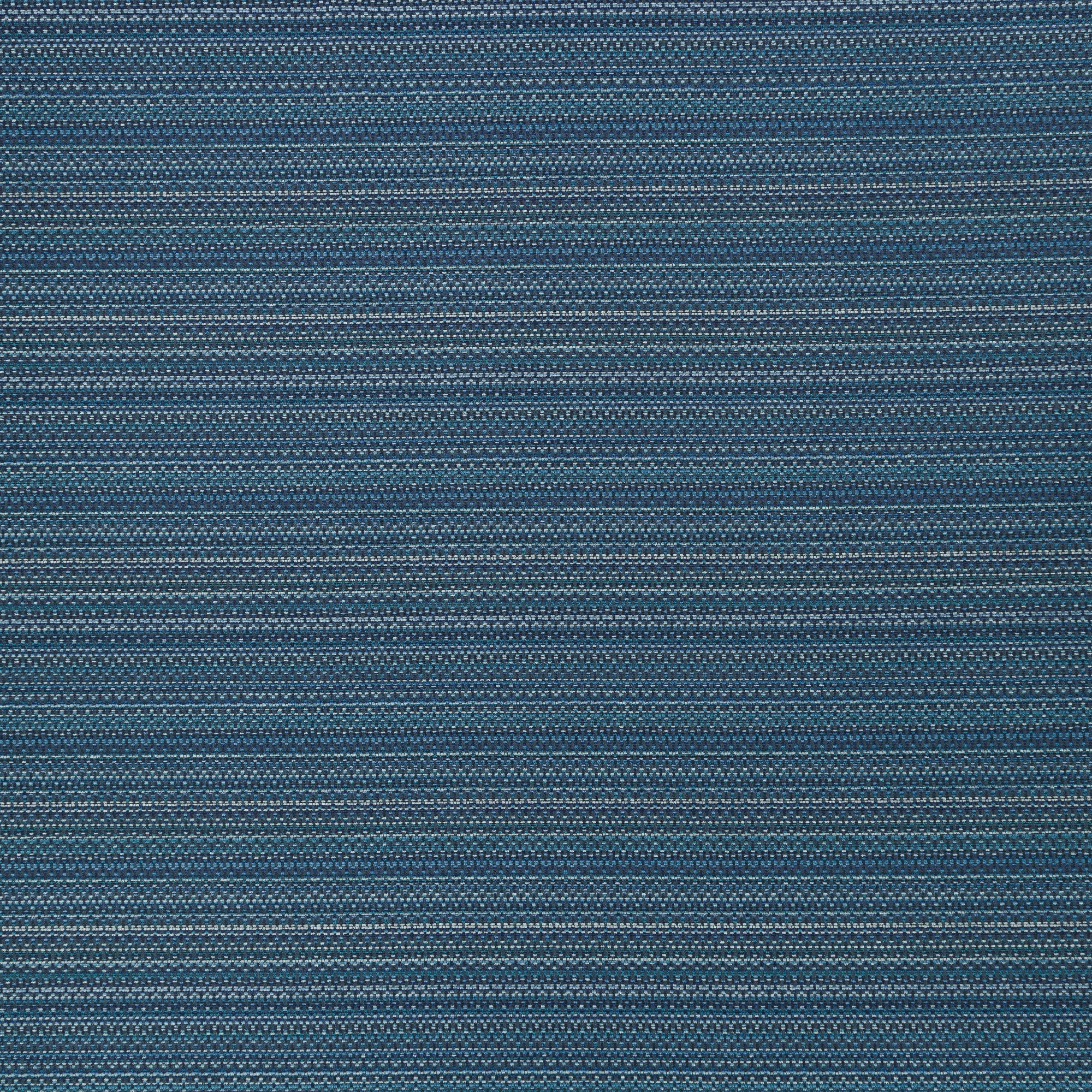 Midnight blue multi-colored chenille kaleidoscope pattern outdoor-safe woven fabric – Kaleidoscope Midnight by Elaine Smith-full fabric repeat image