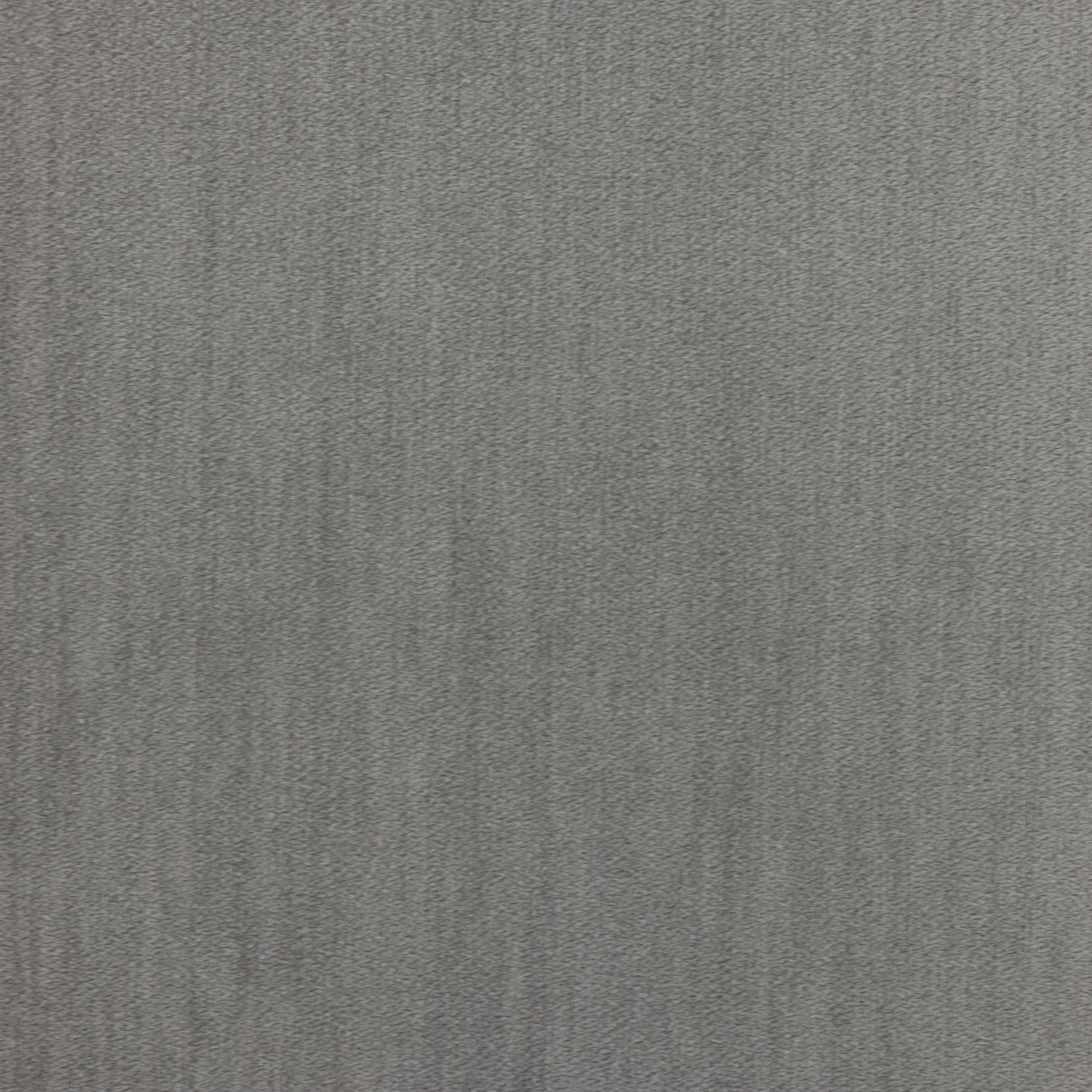 Detail image of Soft pewter gray outdoor-safe velour-textured fabric - Luxe Velour Pewter by Elaine Smith