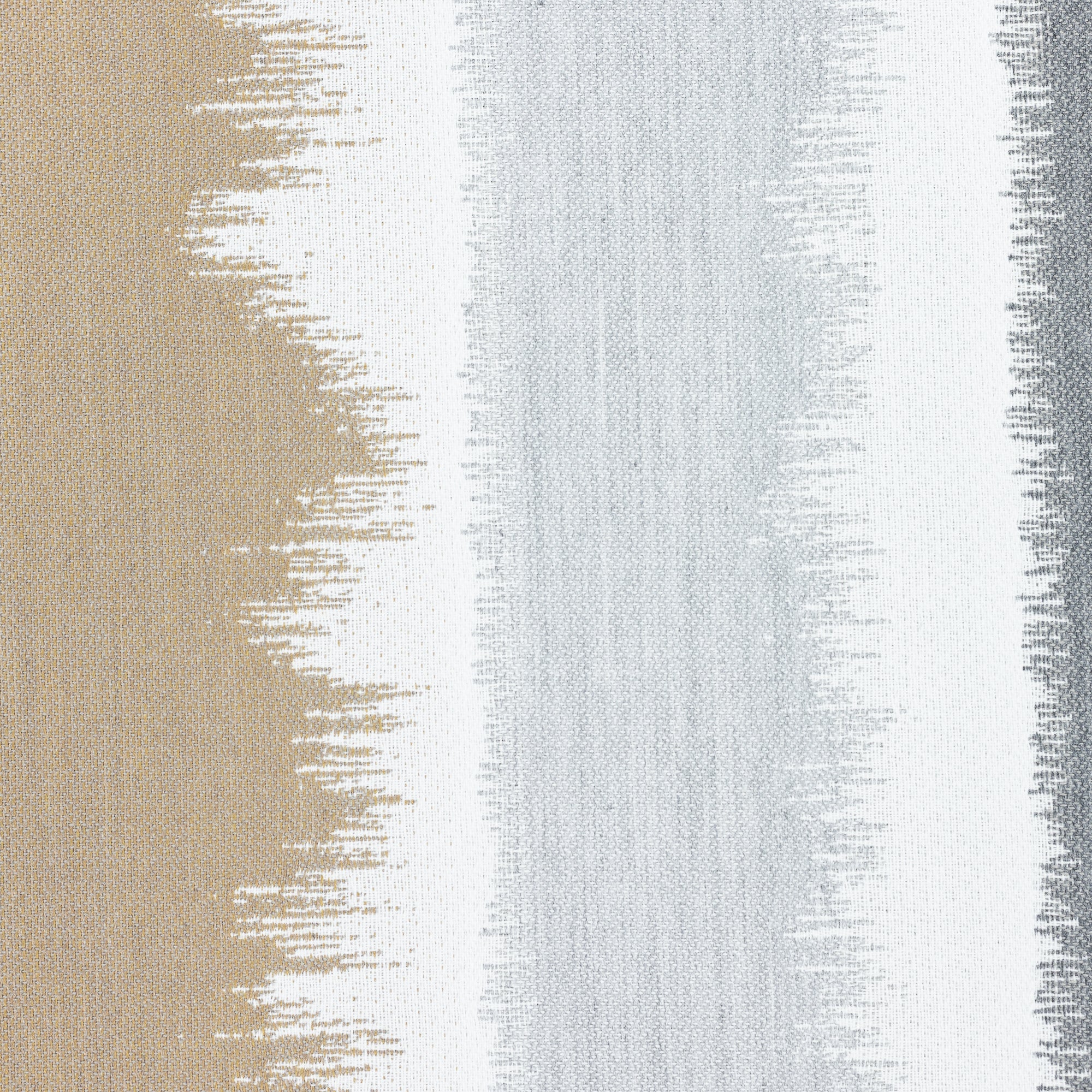 Detail image of Murmur Camel – outdoor-safe woven fabric by Elaine Smith, ideal for high-end commercial and residential applications.