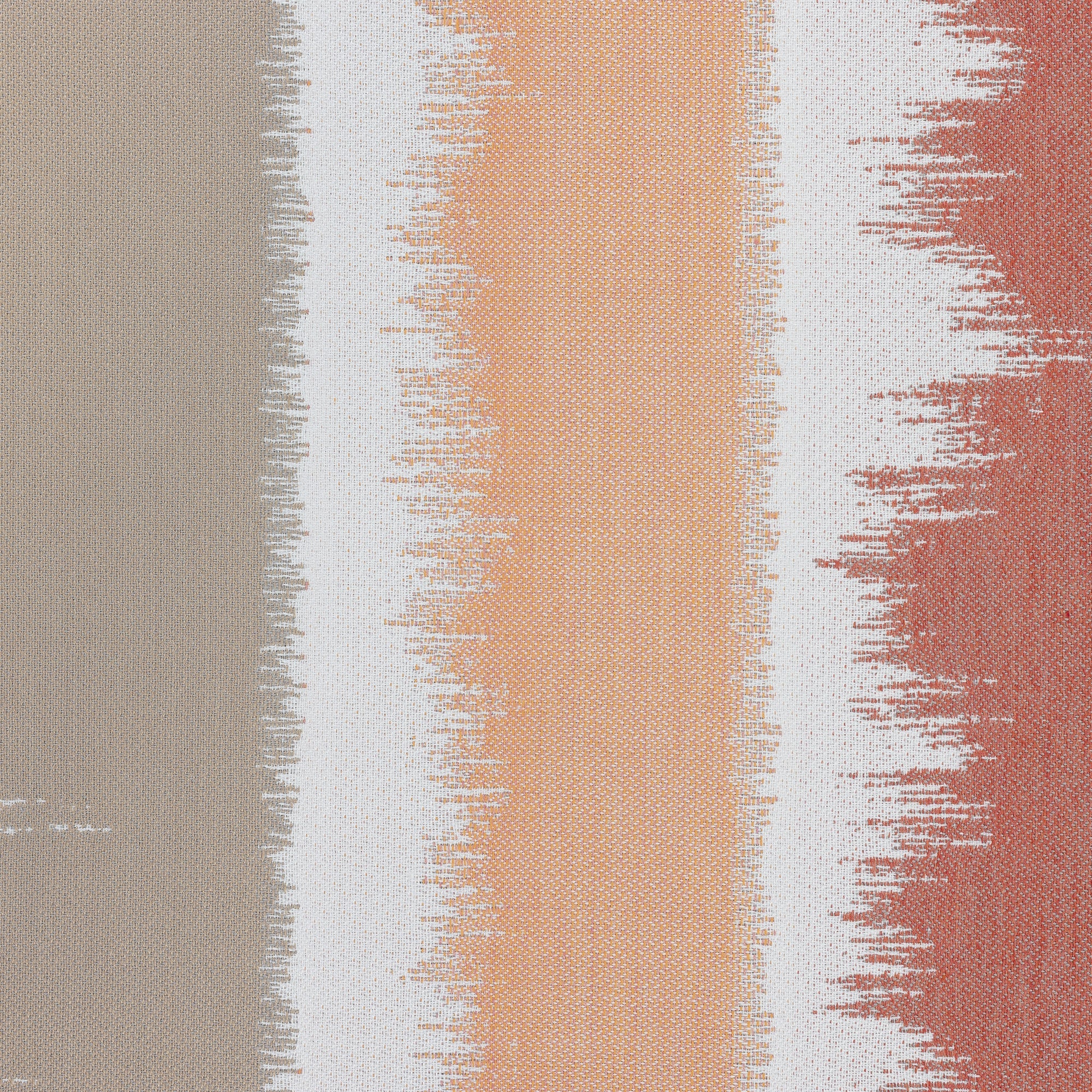 Detail image of Murmur Clay – outdoor-safe woven fabric by Elaine Smith, ideal for high-end commercial and residential applications.