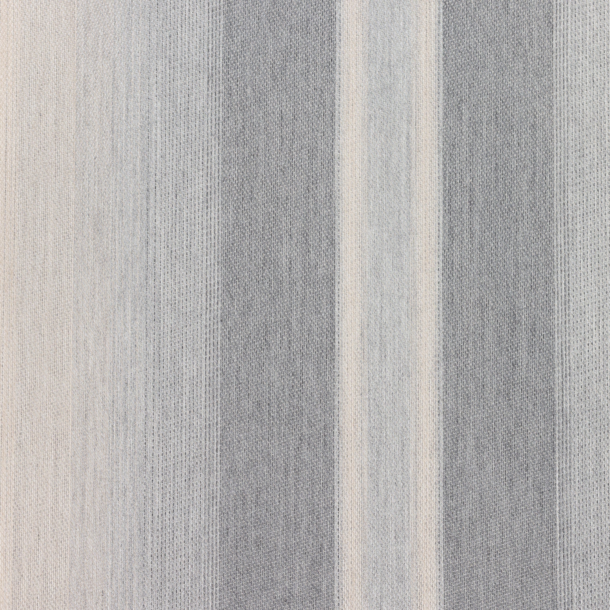 Detail image of Gray gradient ombre outdoor safe woven fabric – Ombre Grigio by Elaine Smith