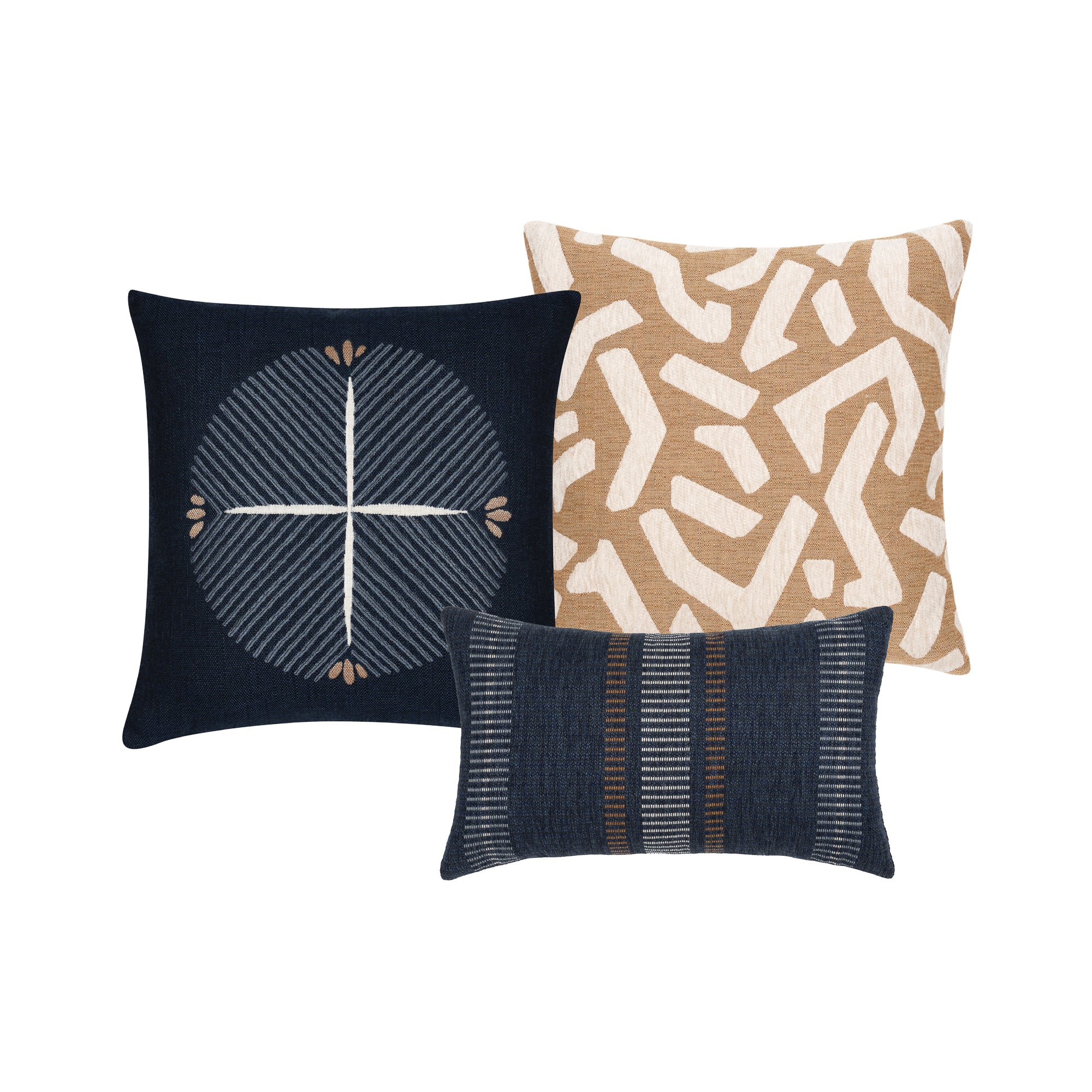 Caramel Pillow Package | 3-Pack - Faux Down