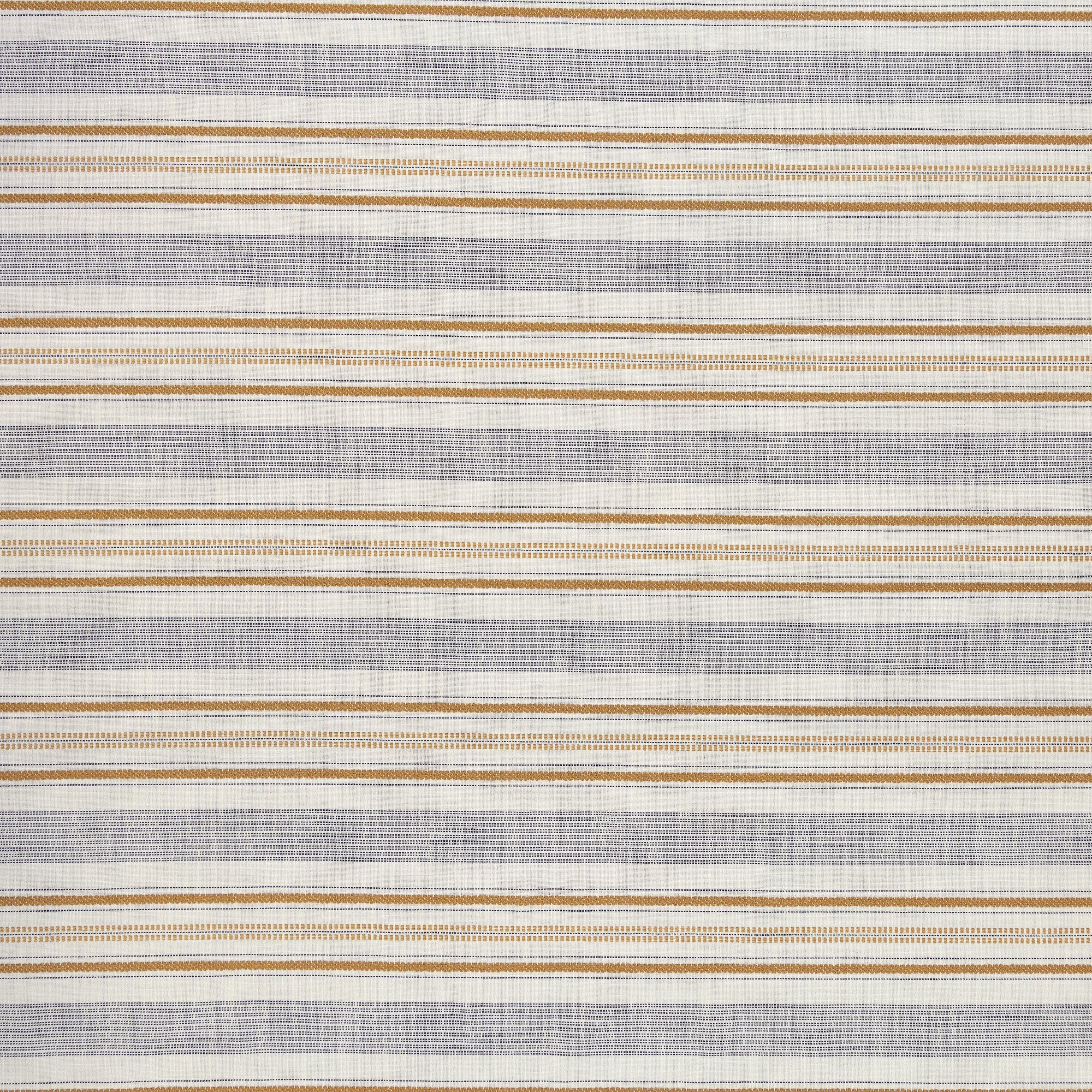 Elegant gold and ivory stripe outdoor-safe woven fabric-full fabric repeat image