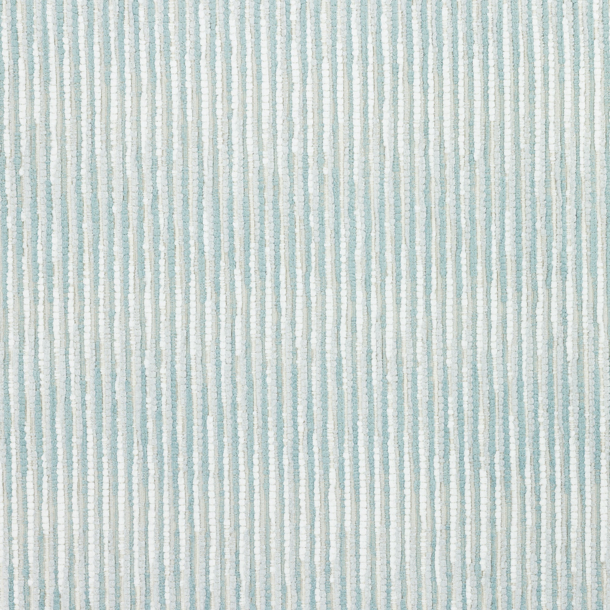Detail image of Striped blue and white outdoor safe performance fabric