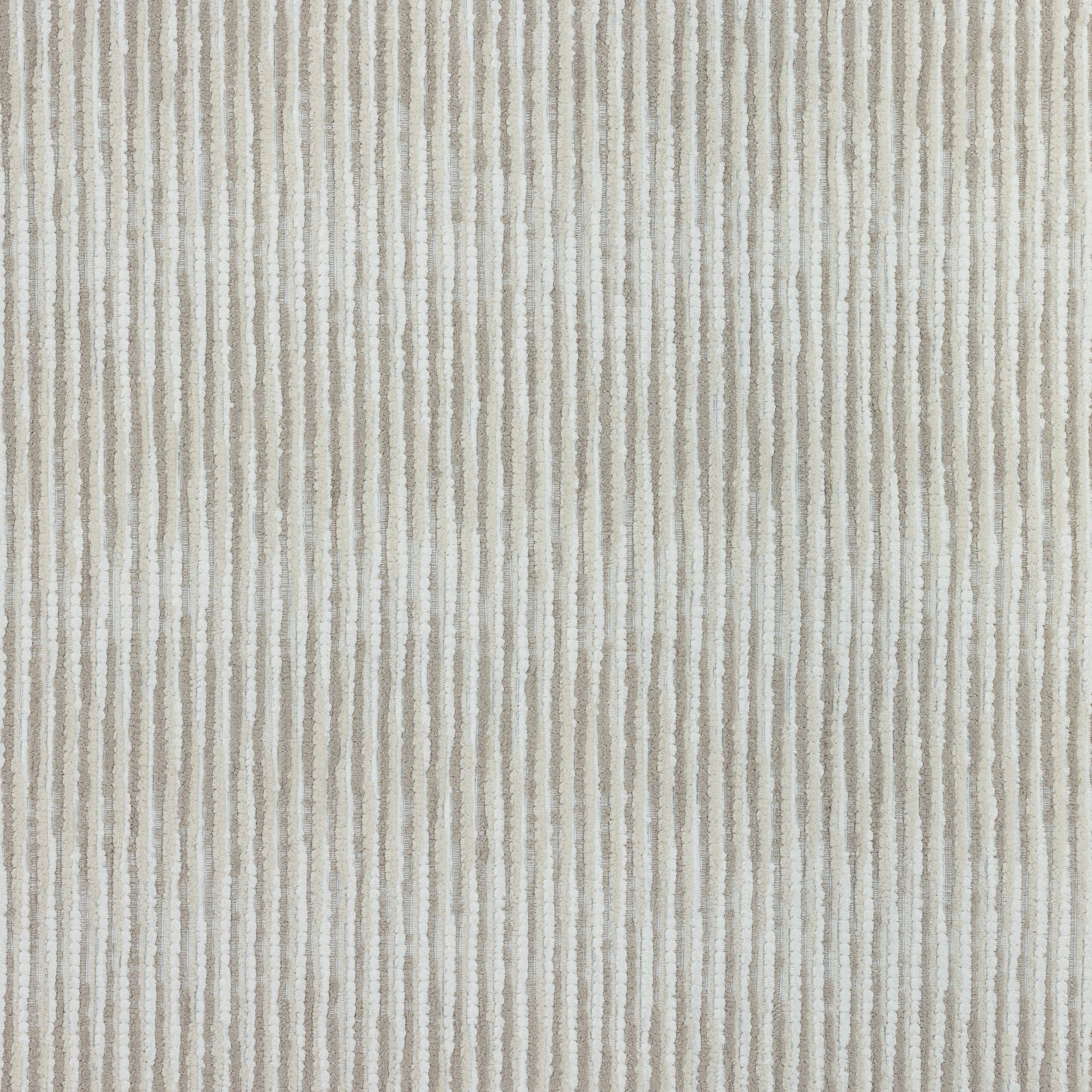 Detail image of Linear sand-colored stripe pattern in outdoor safe performance fabric
