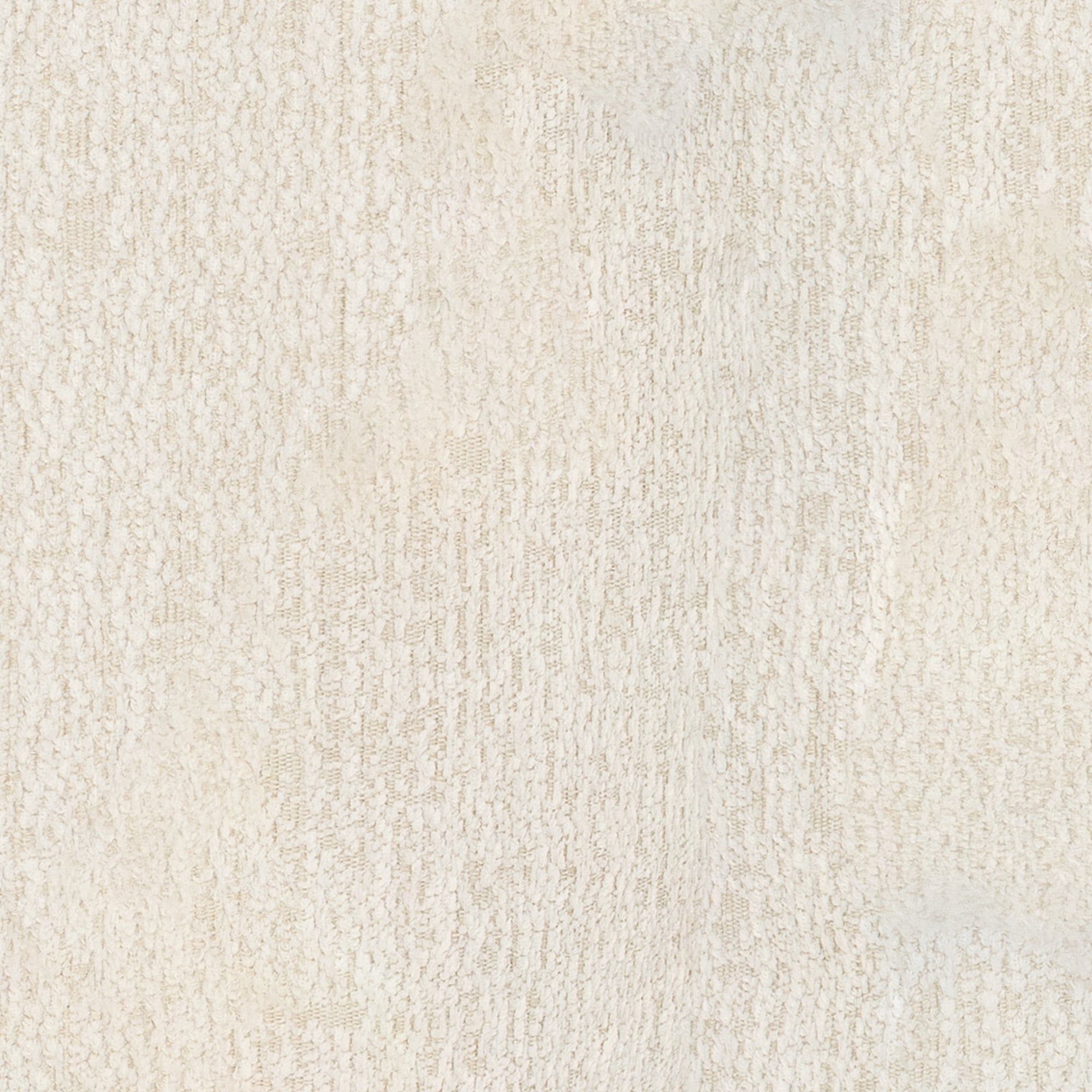 Swatch image of Soft textured ivory outdoor safe woven fabric with solid color