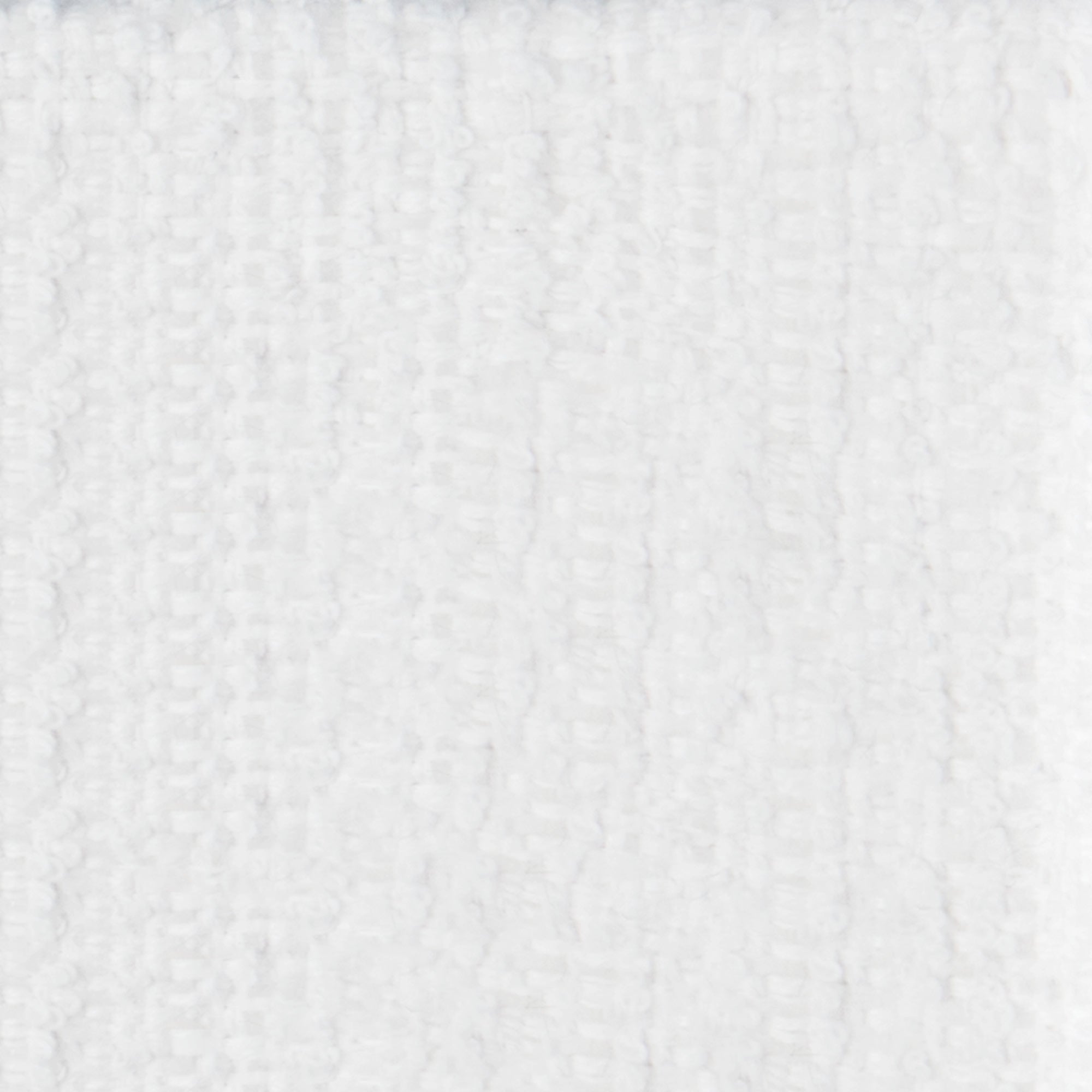 Swatch image of Crisp white outdoor-safe woven fabric with a soft luxurious texture