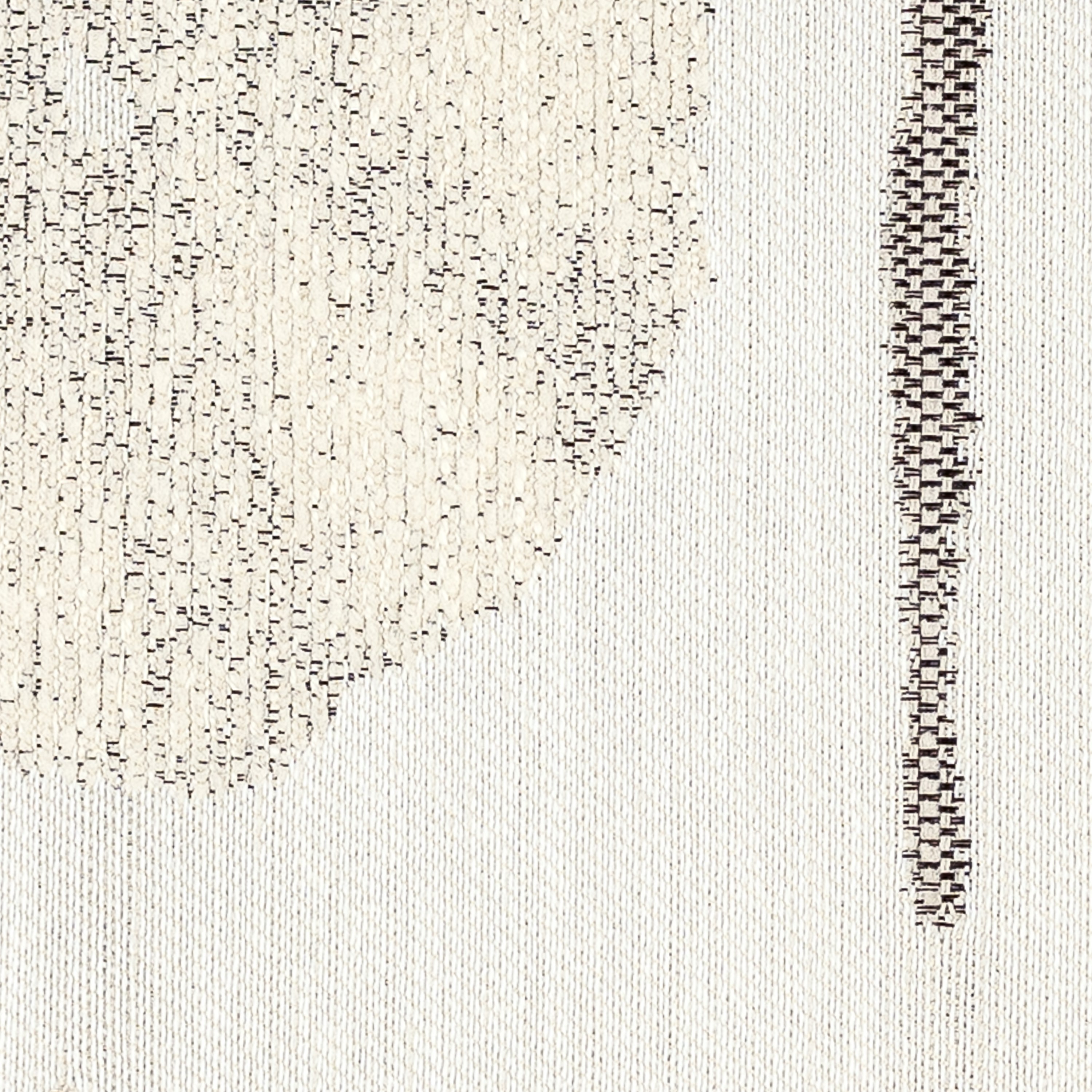 Swatch image of Neutral-toned artistic circle pattern in durable outdoor safe fabric – Solstice Sand by Elaine Smith