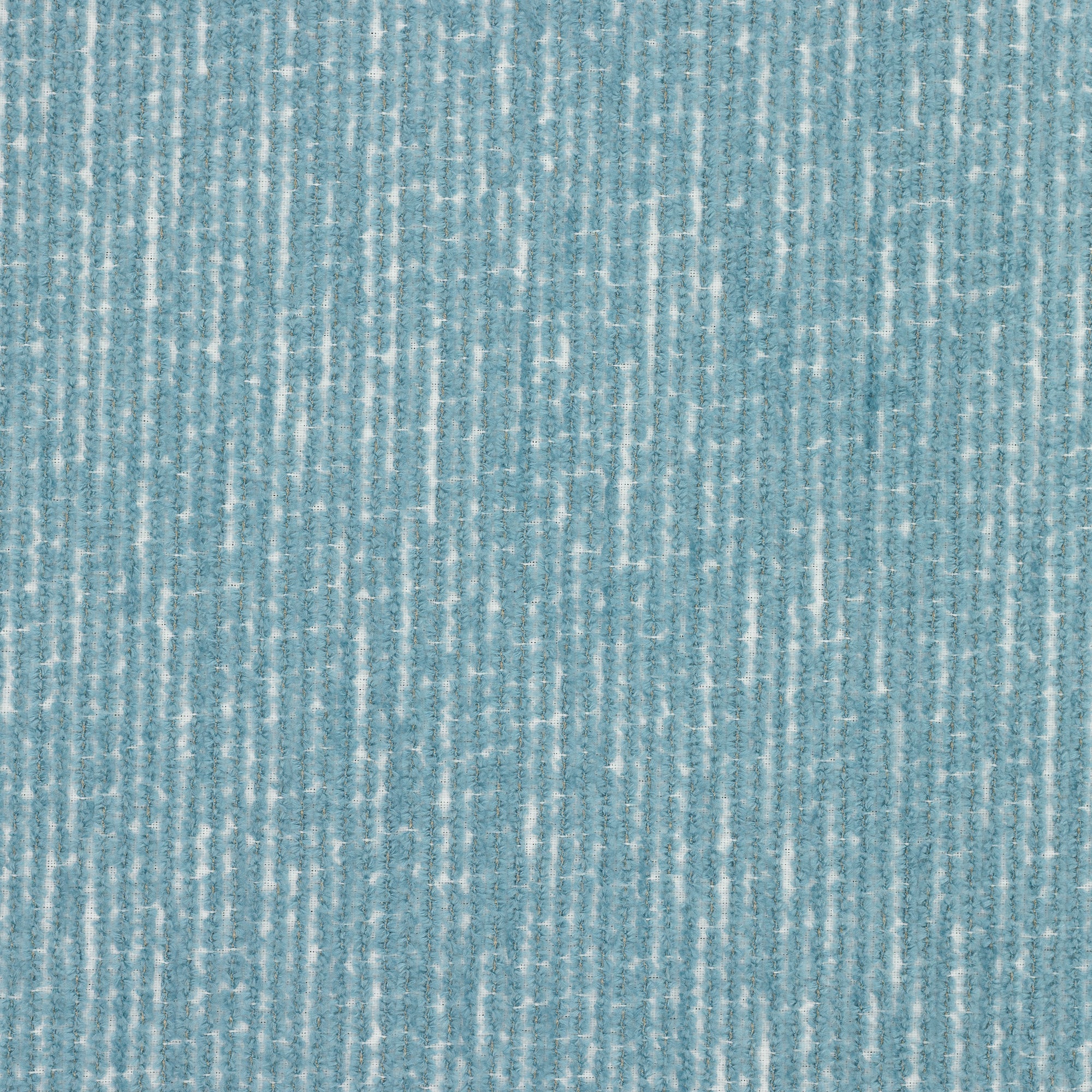 Detail image of Solid ocean blue luxury outdoor safe woven fabric