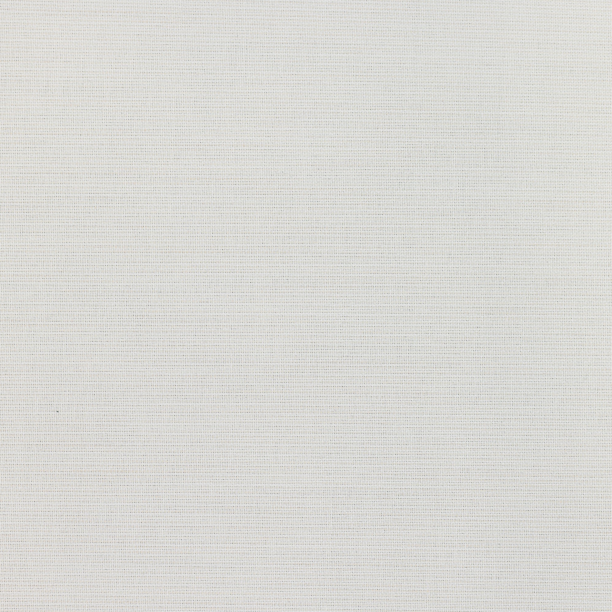 Detail image of Clean eggshell white outdoor-safe fabric with smooth woven texture