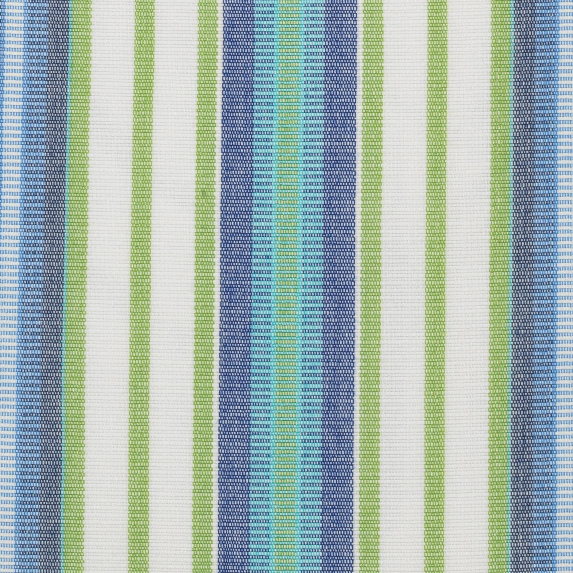Detail image of Vibrant summer-inspired striped outdoor safe woven fabric – Summer Stripe by Elaine Smith