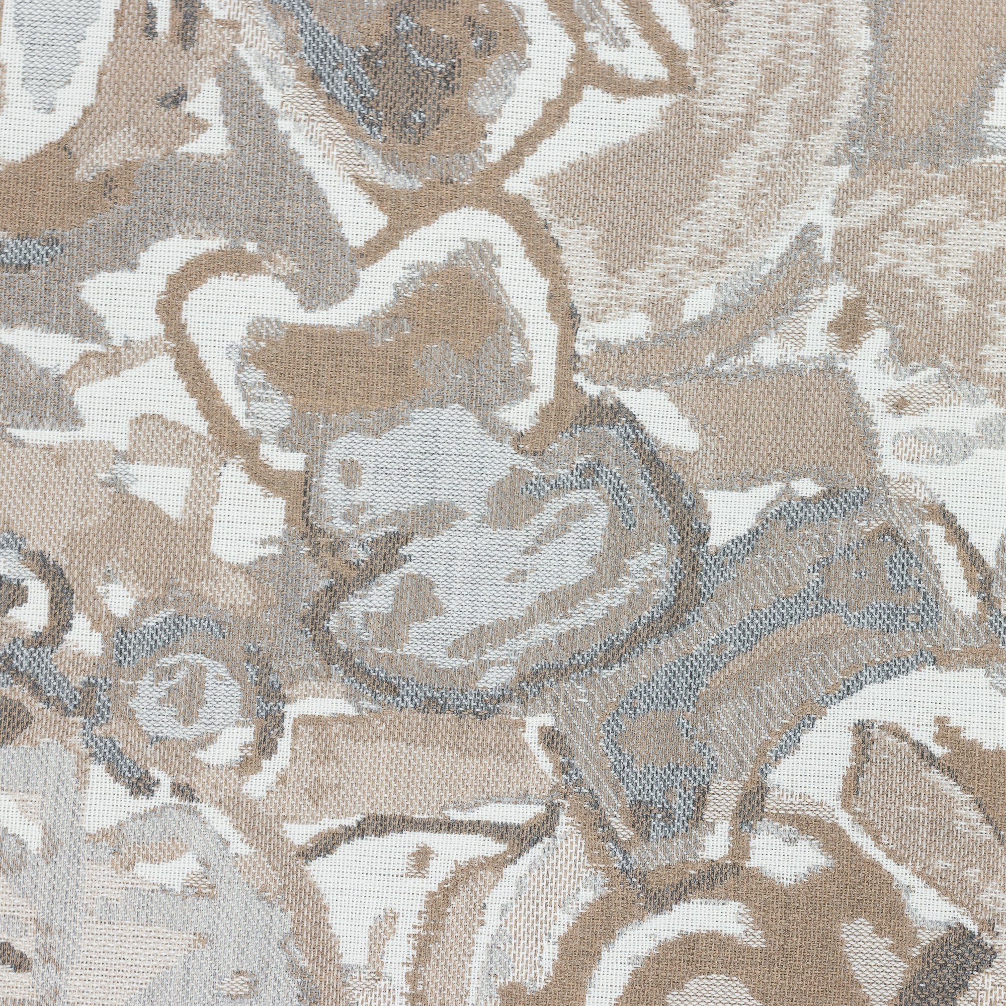 Detail image of Urban Graffiti – outdoor-safe woven fabric by Elaine Smith, ideal for high-end commercial and residential applications.