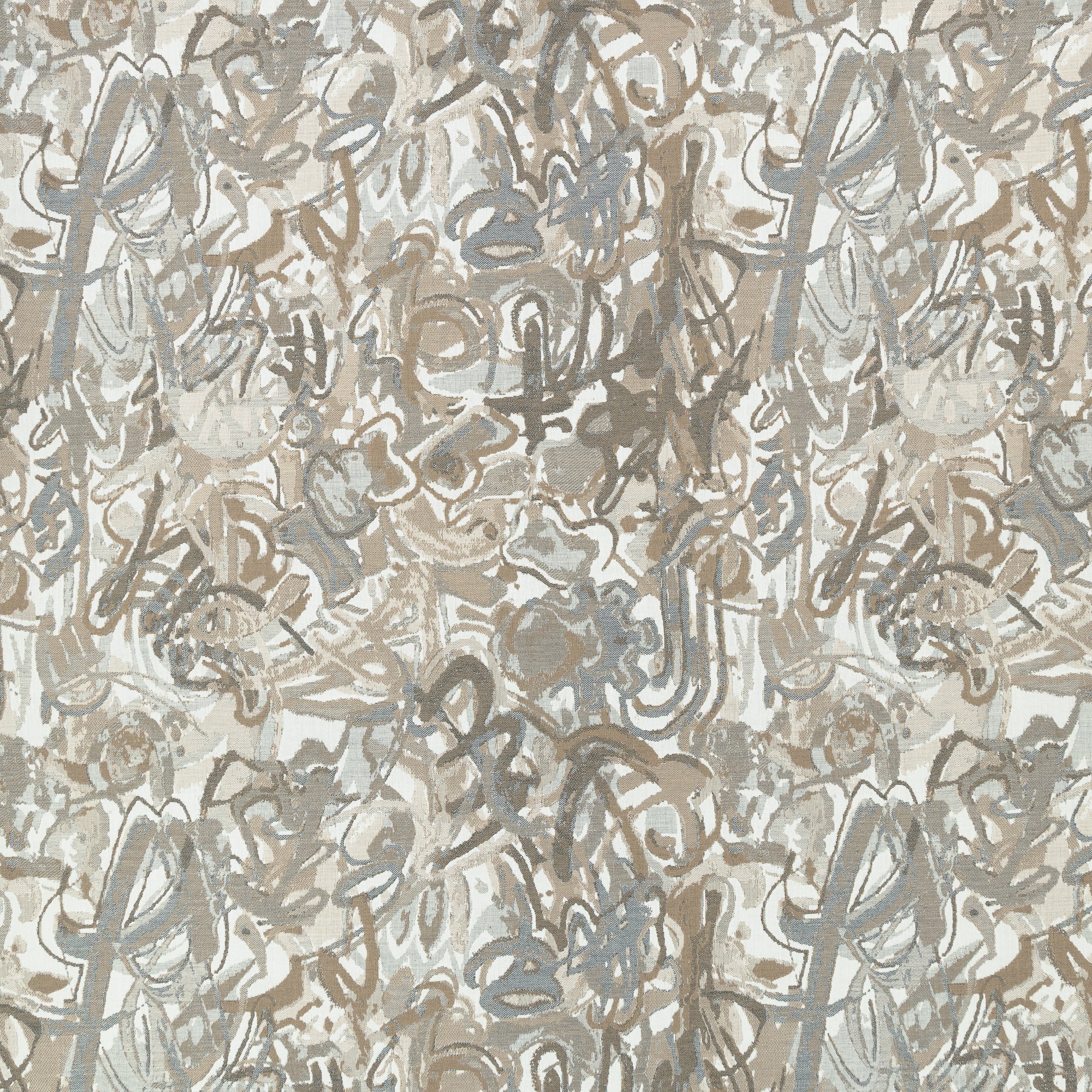 Urban Graffiti – outdoor-safe woven fabric by Elaine Smith, ideal for high-end commercial and residential applications.-full fabric repeat image